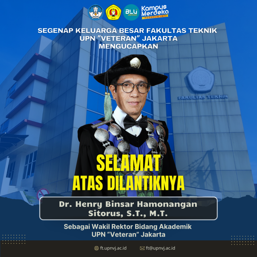 Selamat Dan Sukses Atas Dilantiknya Dr Henry Binsar Hamonangan Sitorus