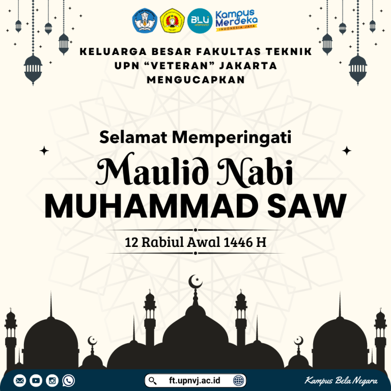Selamat Memperingati Hari Maulid Nabi Muhammad SAW 1446 H Fakultas