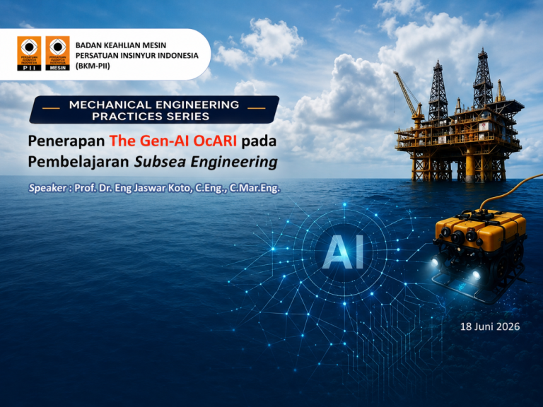 WEBINAR BKM-PII 2026 : Mechanical Engineering Practices Series ...
